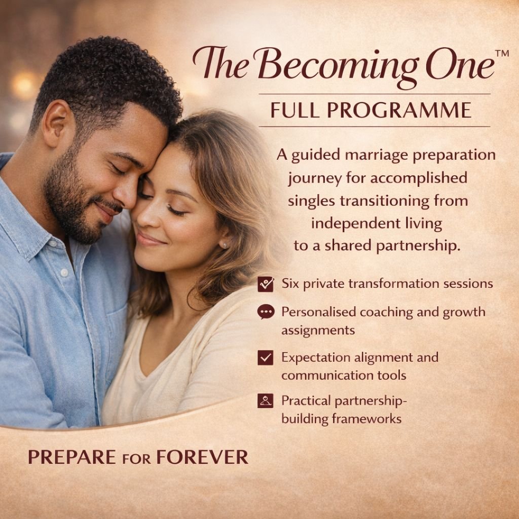 the becoming one full programme cover